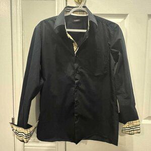 Burberry Black Dress Shirt
